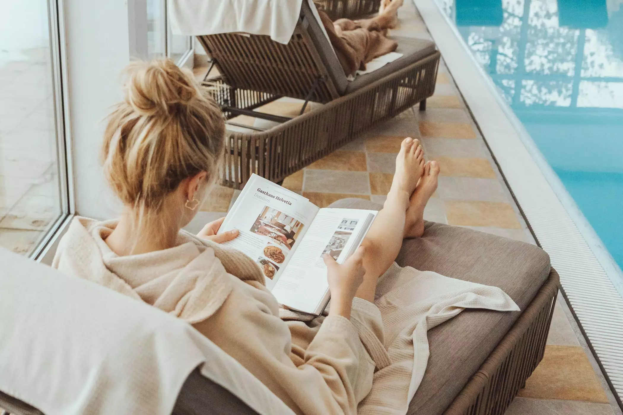 Wasserwelt in der Vitalquelle Montafon – Eintauchen